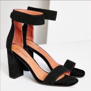 Jeffery Campbell Black Suede Heel